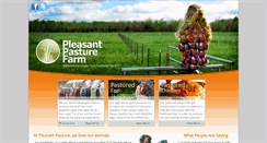 Desktop Screenshot of pleasantpasture.com